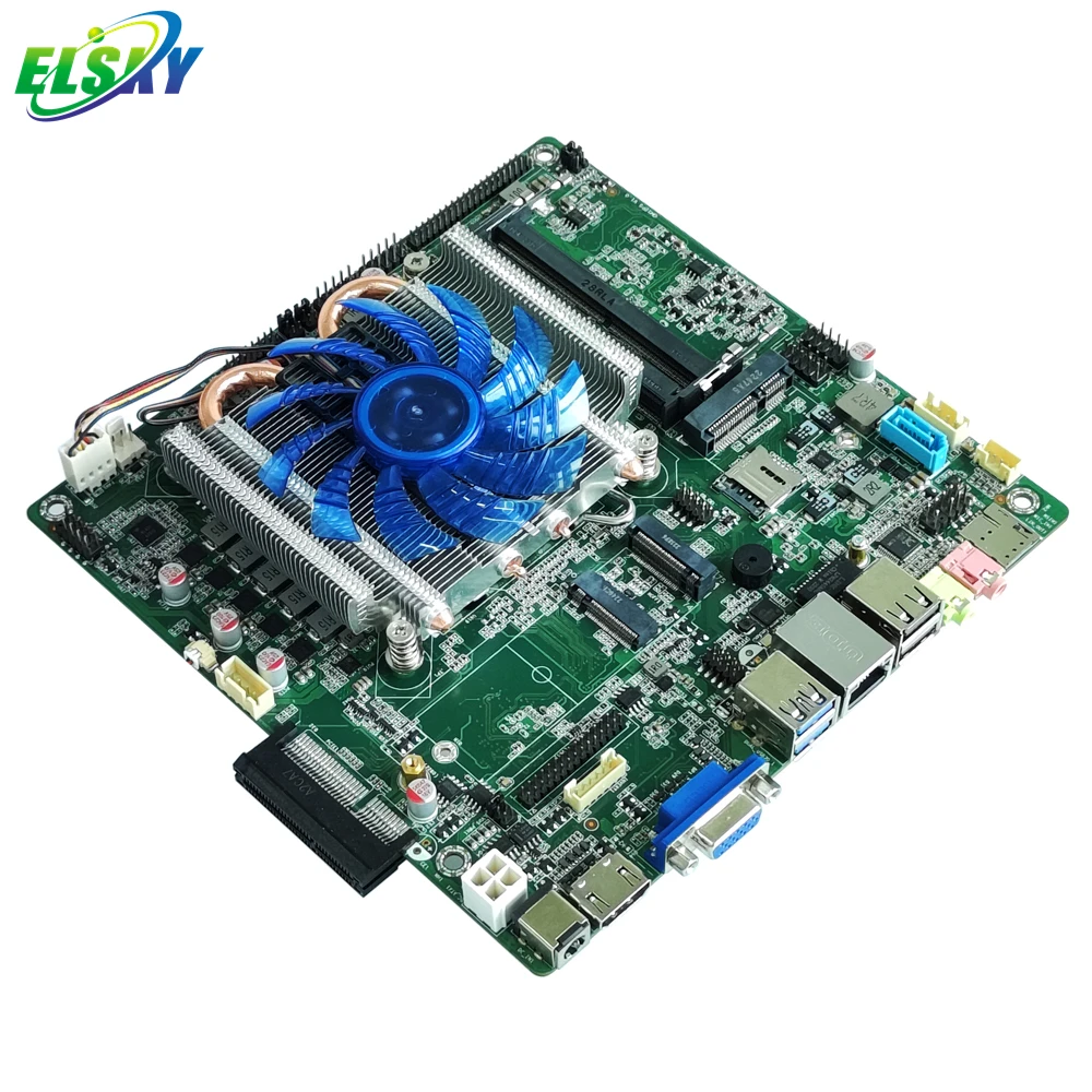 Материнская плата ELSKY QM12PS, поддержка Intel Alder Lake 12-го поколения, Процессор i3 i5 i7, FCLGA1700, разъем для настольного процессора