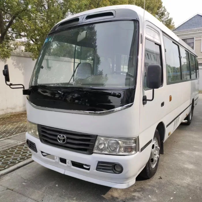 Second-hand Toyota Coaster  Used Bus Coach