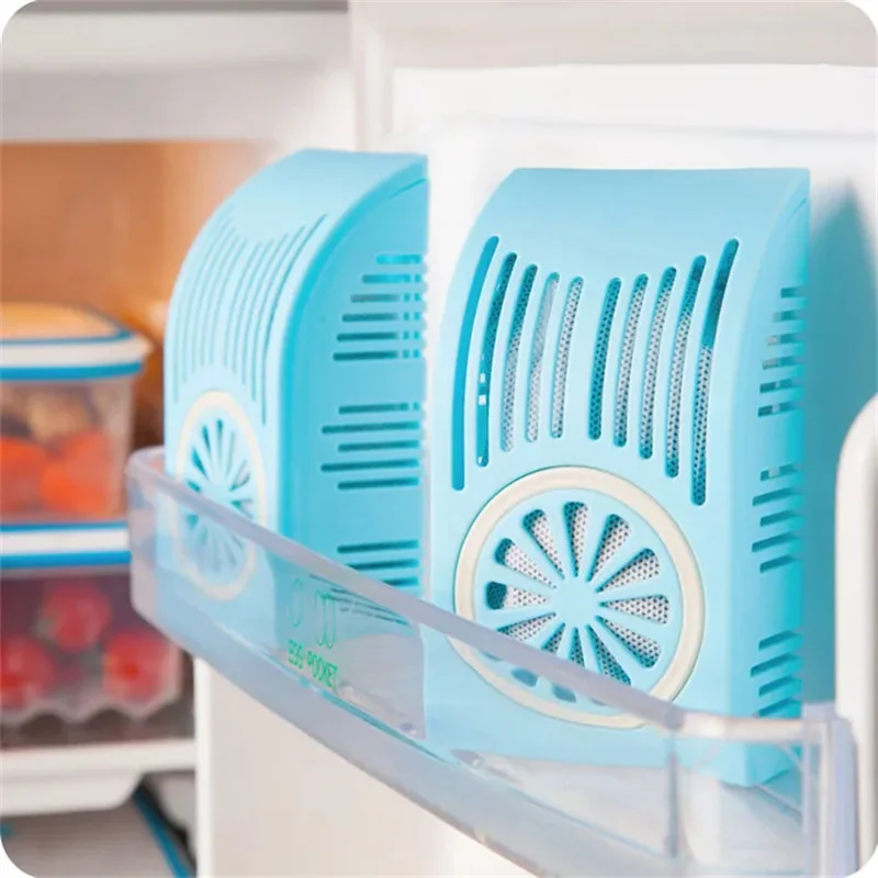 Color Refrigerator Bamboo Charcoal Box Activated Carbon Deodorizing Box Air Deodorizing Purification Box for Fridge Use