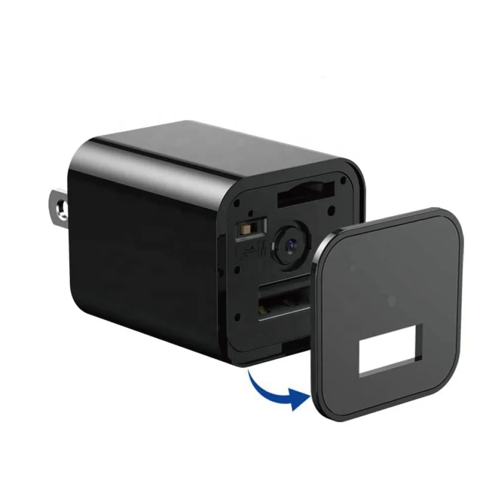 1080P Мини шпионское Зарядное устройство USB адаптер скрытое зарядное камера безопасности с датчиком движения до 128 ГБ