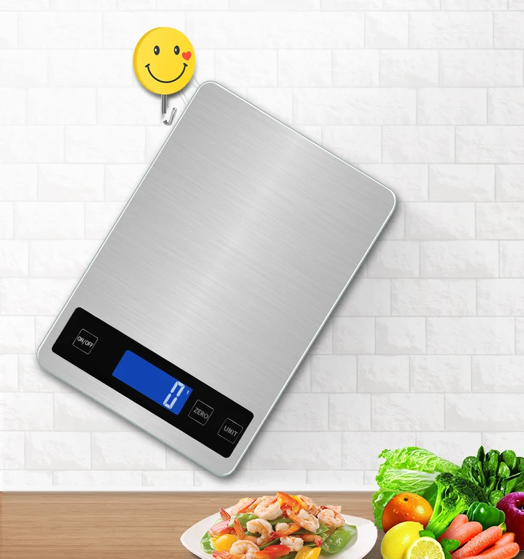 Choose Weighing Range From 5kg To 15kg Digital Weight Display Food Scale 10kg/1g Kitchen Scale
