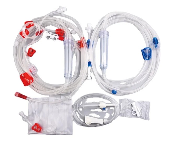 Hongda Low-flux Blood Dialyzer Hollow Fiber Hemodialyzer for Single Use Hemodialysis Products