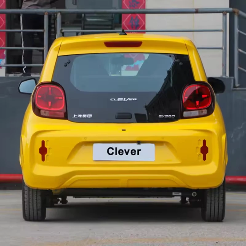 Low price automobile Roewe Clever 3 door 4 seater mini ev car 4 wheel electric car in sale