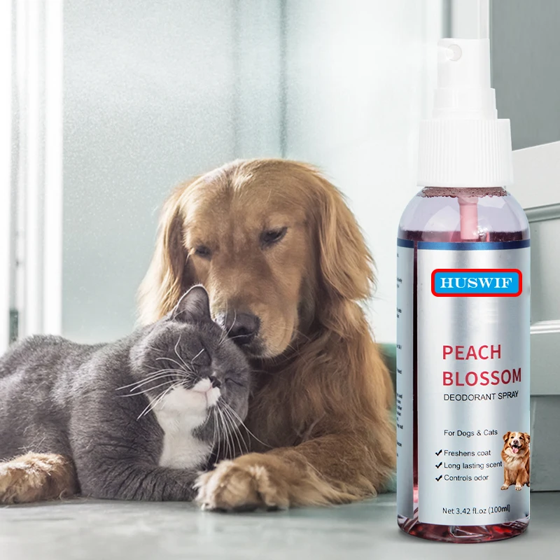 Private Label Powerful Orange/Peach Blossom Deodorizer Carpet Urine Stain Remover Strong Pet Odor Eliminator For Cats And Dog