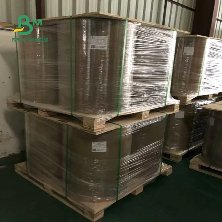 150gsm 175gsm Coated C1S Thermal Roll For Boarding Passes Serrated Lines 18.8cm x 8.3cm Size