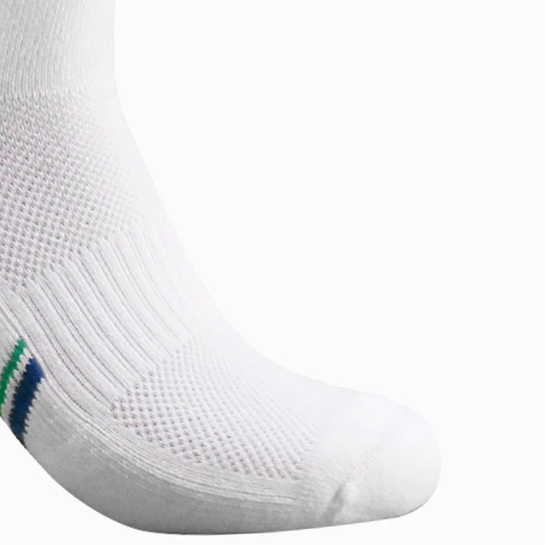 Custom Cotton White Breathable Sporty Running Socks Ankle Badminton Socks