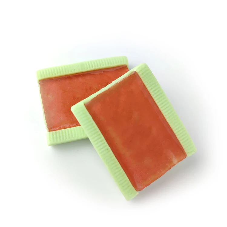 Fruity 2 in 1 Bubble Gum Sweet Chewing Gums Jelly Candy Strawberry Flavored Gummy Confectionery