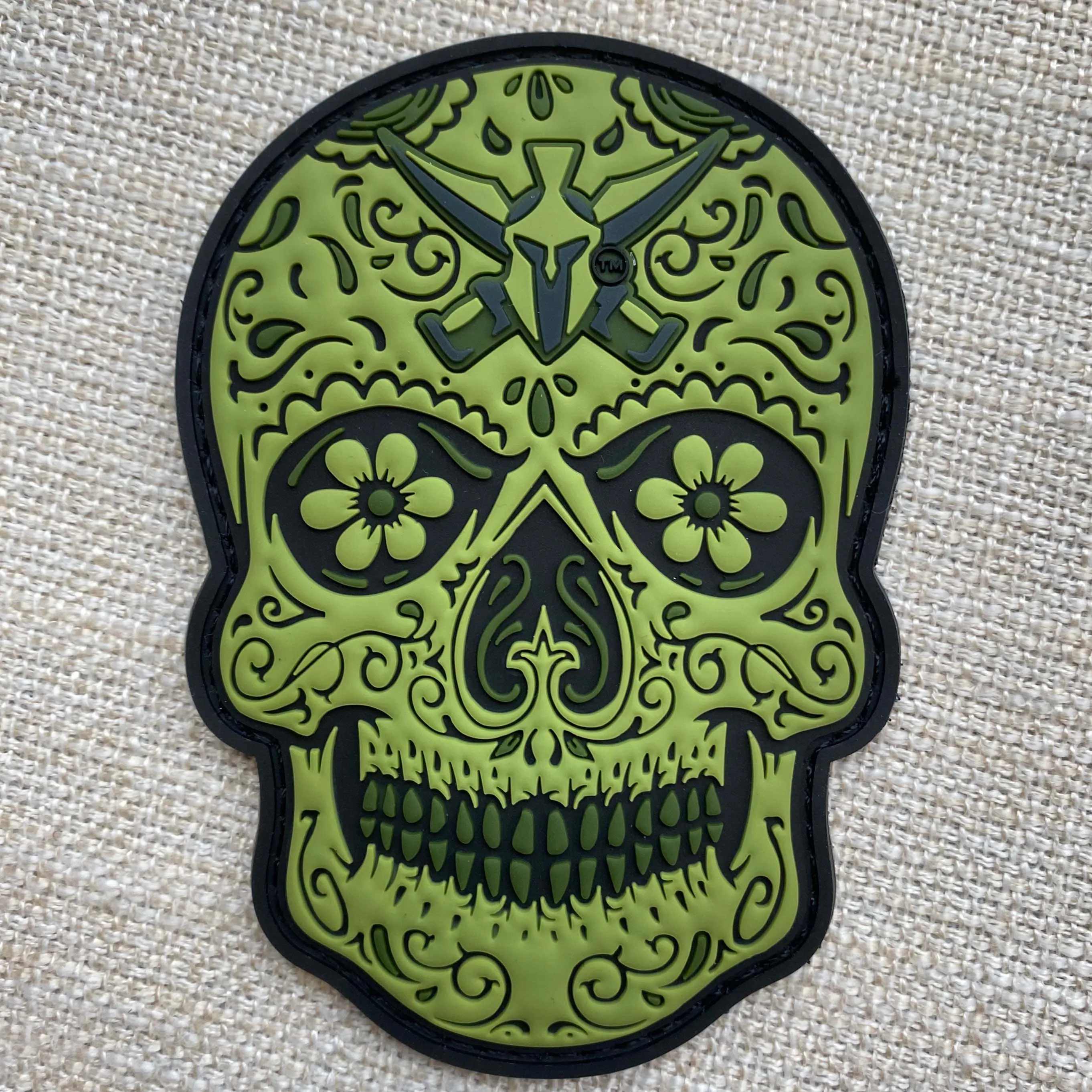 Wholesales Custom Luminous Tactical Rubber Patch Pvc Rubber Tactical Patch Logo Design 3D PVC Rubber Patch
