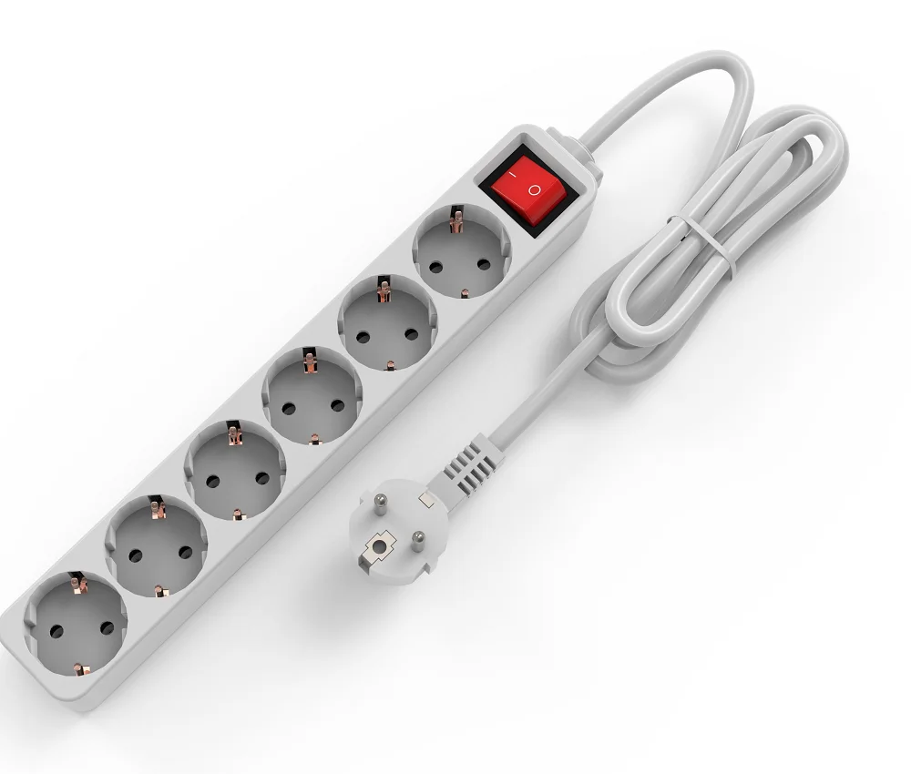 XRed Блокируемая Кнопка PDU UPS разъем IEC320 C19 ouetlet для удлинительного шнура