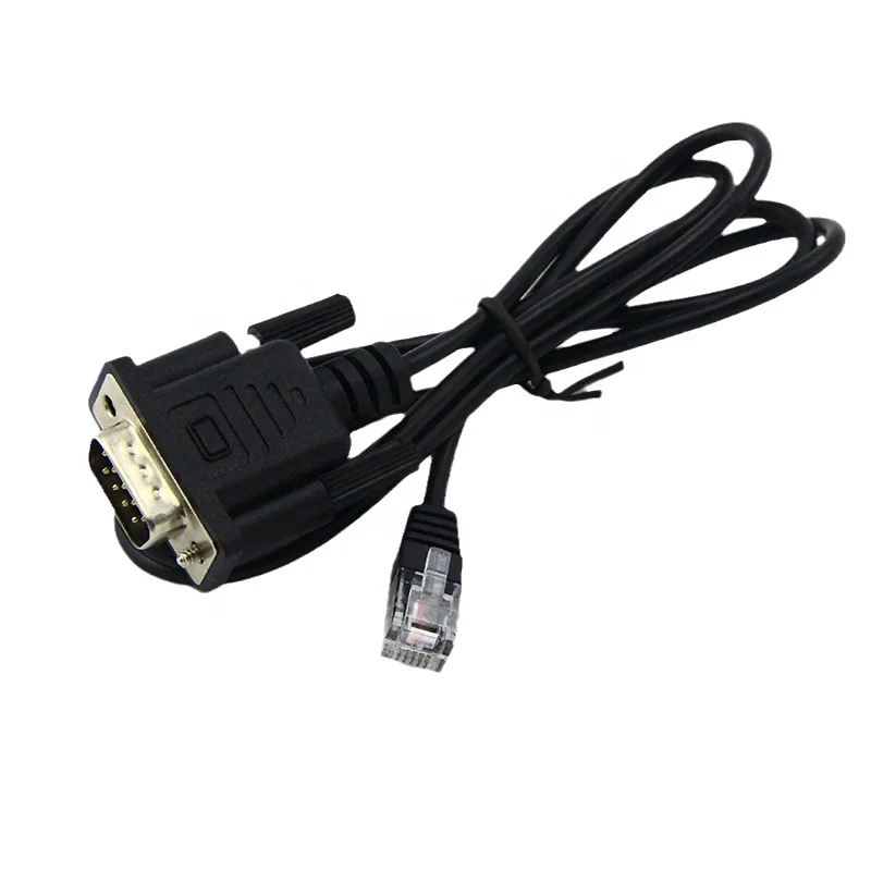 db9 to rj11 rj12 6p6c lan network serial console cable
