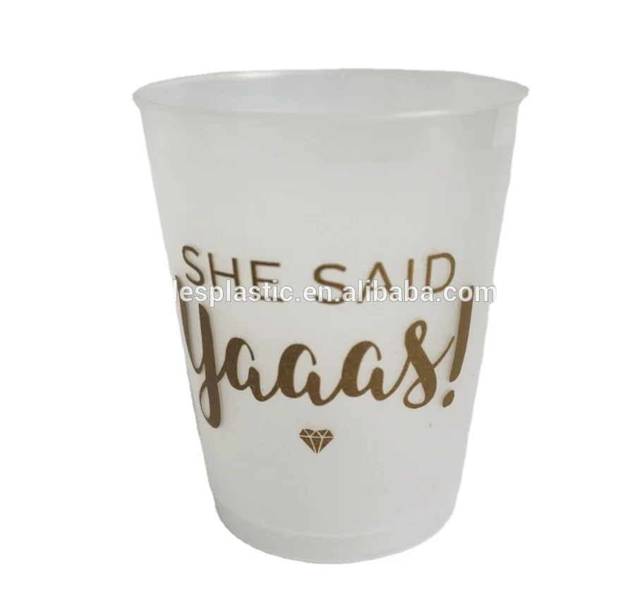 
clear 12oz frost flex stadium cup frost stadim cup hot sale 