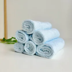 Super Soft Kids Towel 8%microfiber 500gsm Baby Washcloth 92% Bamboo Gift Square Babies Plain Hotel Knitted for Boys Girls