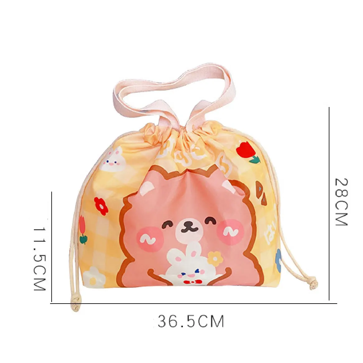 Термоизолированный Ланч-бокс, тоут, сумка для пикника, мешок для бутылки с молоком, мультяшный милый, для детей и девочек