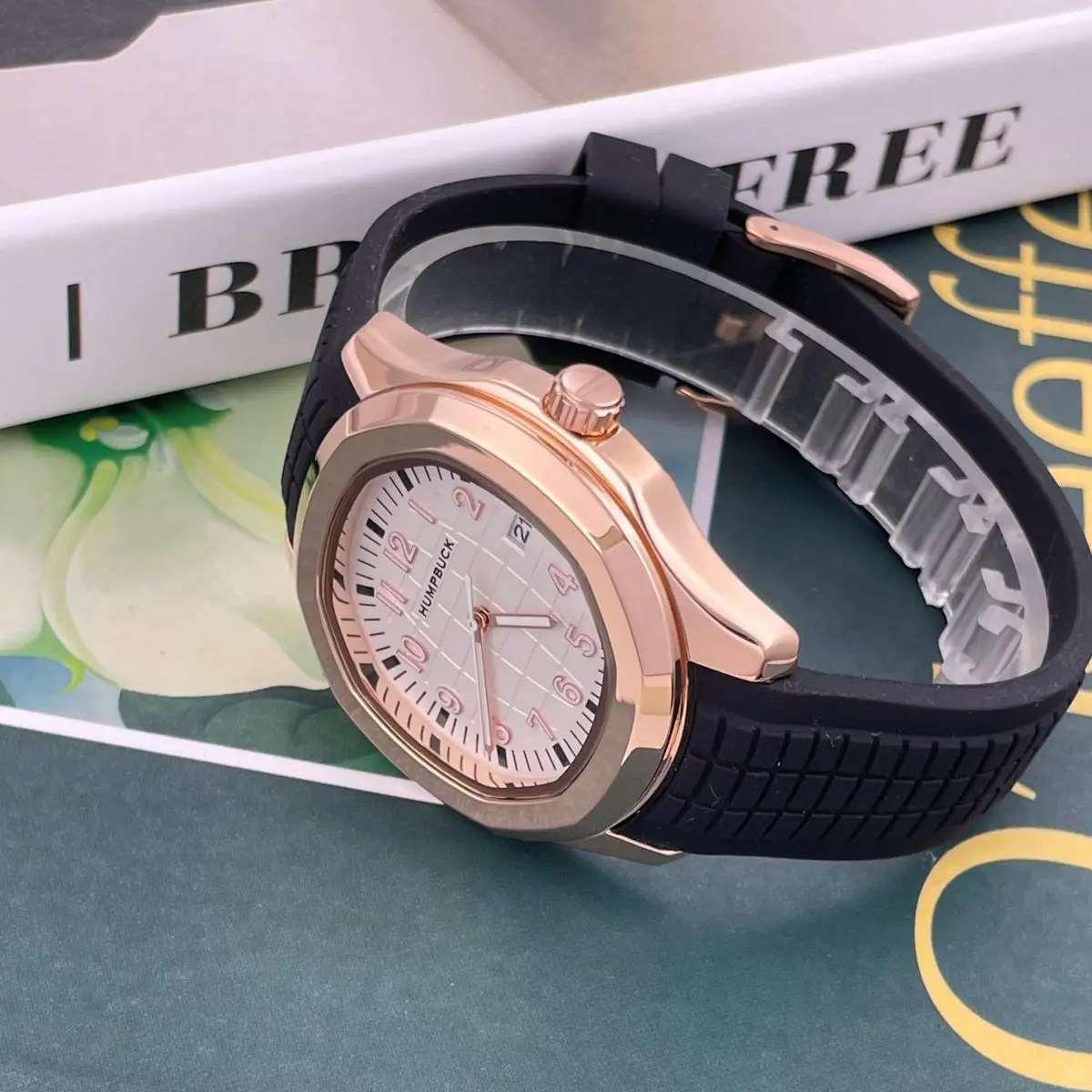 HUMPBUCK High Quality Sports Quartz Goldlis Price Military Watches Silicone Wristwatch Watch Brand Original