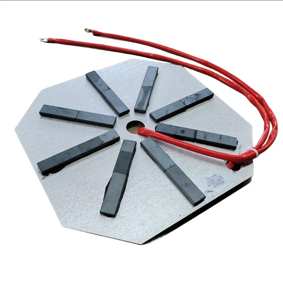 Customize Commercial 5KW Induction Cooker Parts with Mica Sheet Holder induction Heating Copper Coil