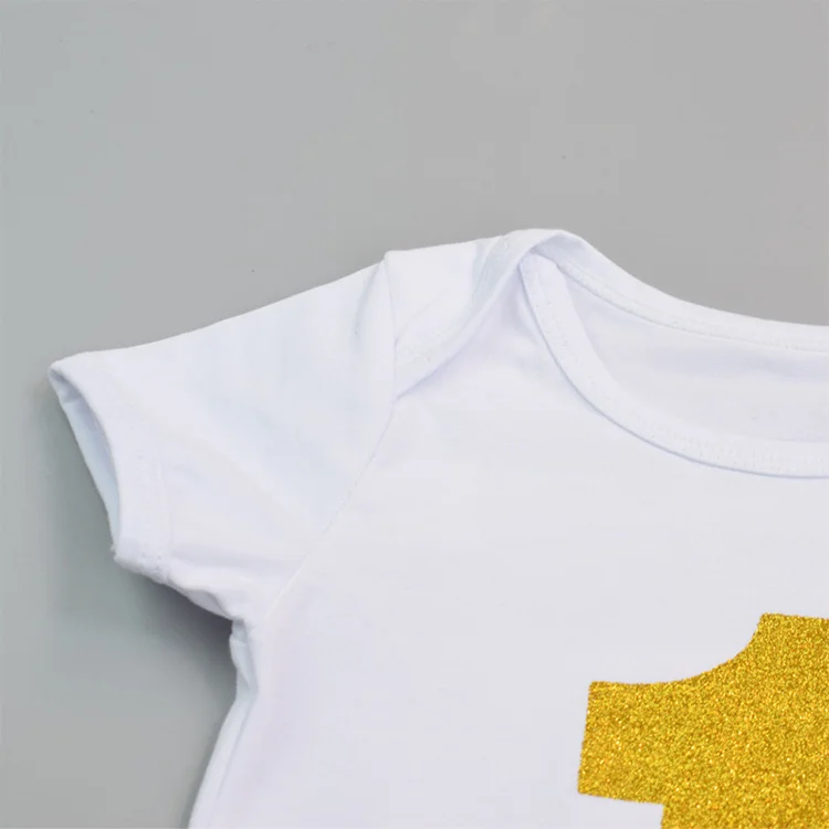 White baby crawling clothes suit red Love Pattern cute T-shirt jumpsuit set top clothing onesies newborn rompers