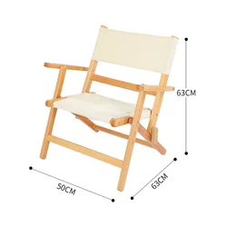 Luyuan Wholesale Price Leisure Wood Chair Picnic Comping Lawn Grass Mountain Chair Furniture