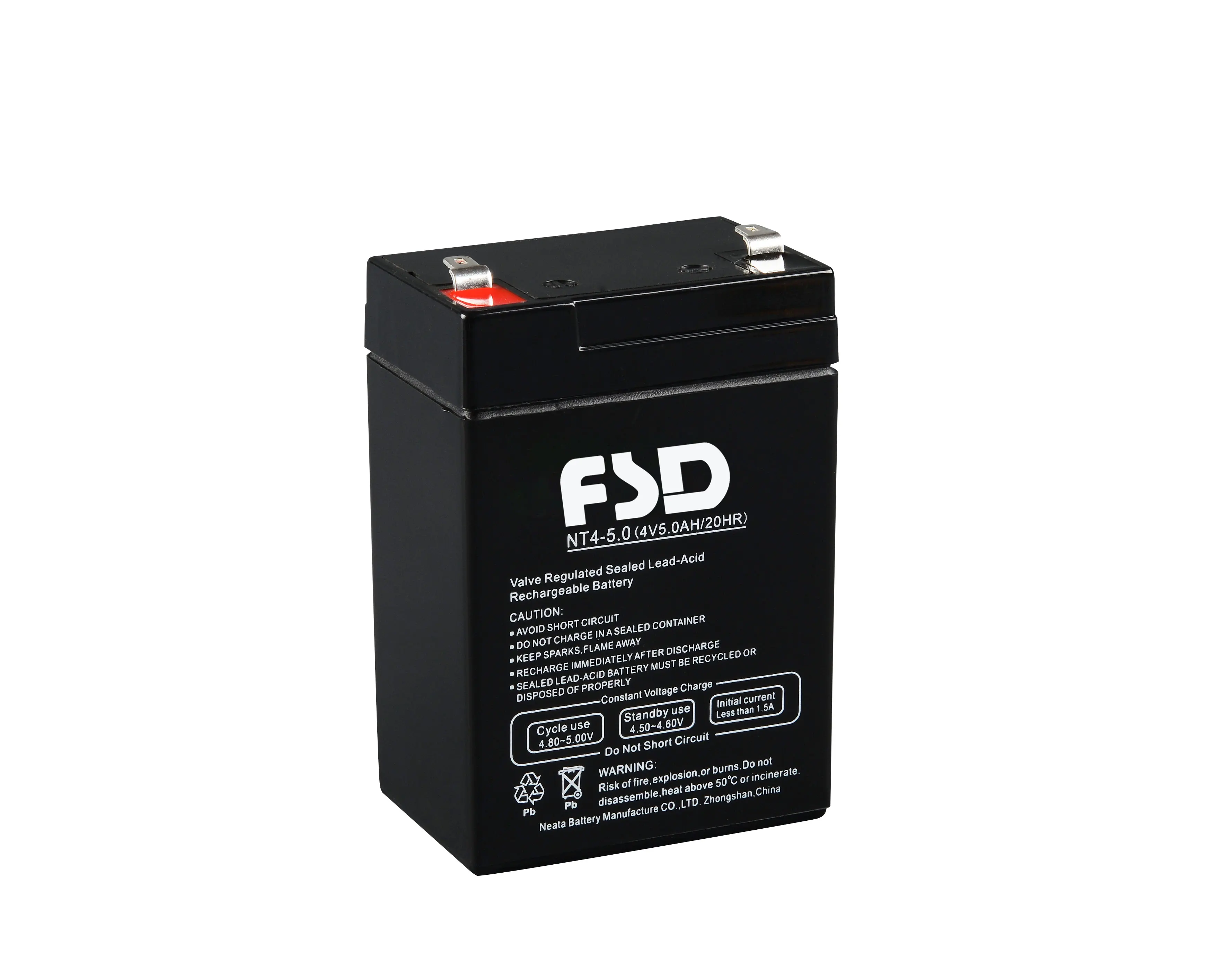 4v5.0ah wholesale rechargeable lead acid battery in storage batteries electronic component