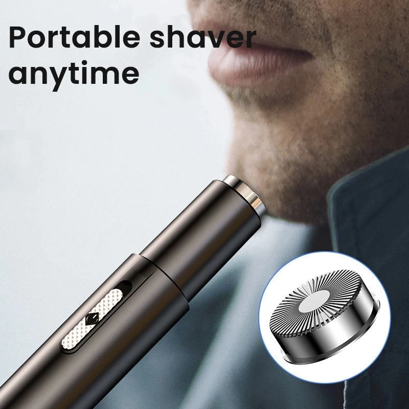 Electric Nose Hair Clipper Two-in-one Unisex Fully Rechargeable Shaving  Automatic Washable Shaving Nose Trimmer