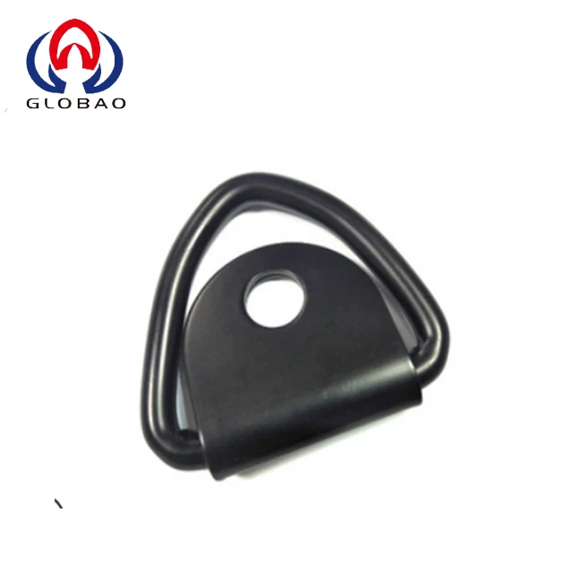 4pcs Heavy Duty V-Ring Bolton Trailers Anchor for Trucks Cargo Rope Bolt on Surface Mounting Bracket