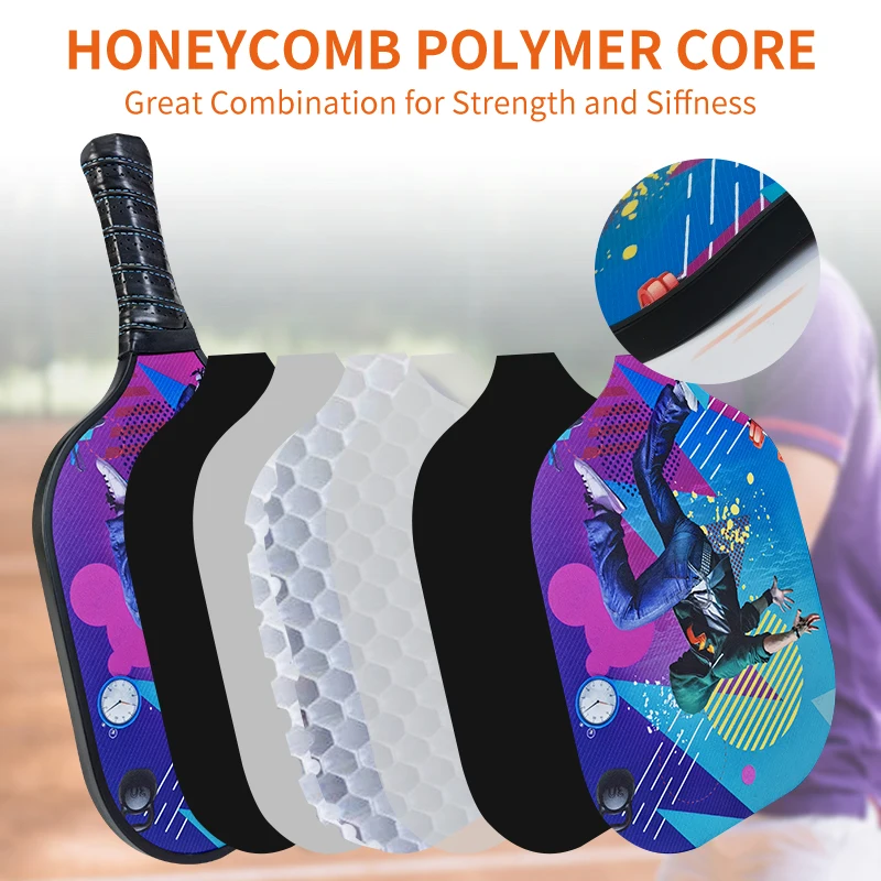 LOKI 2023 most popular USAPA approved Pickleball Paddle with pickleball bag