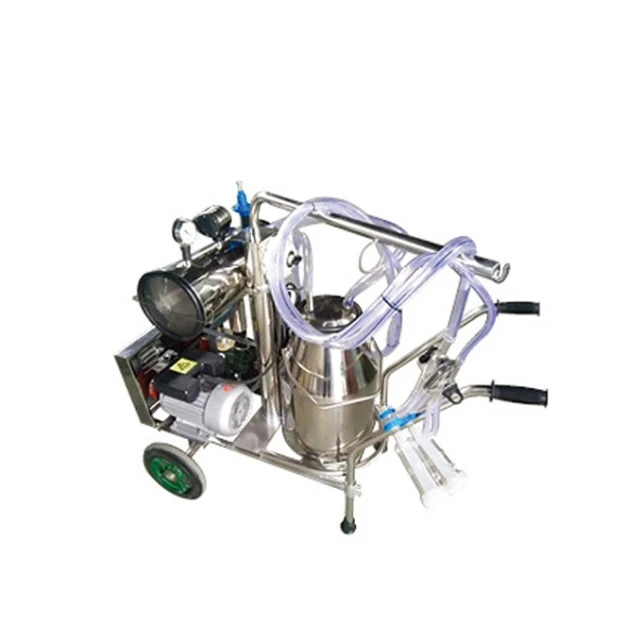 Hot Sale Single Cow Electric Portable Milking Machine Includes Motor and Bucket New Condition 1 Year Warranty