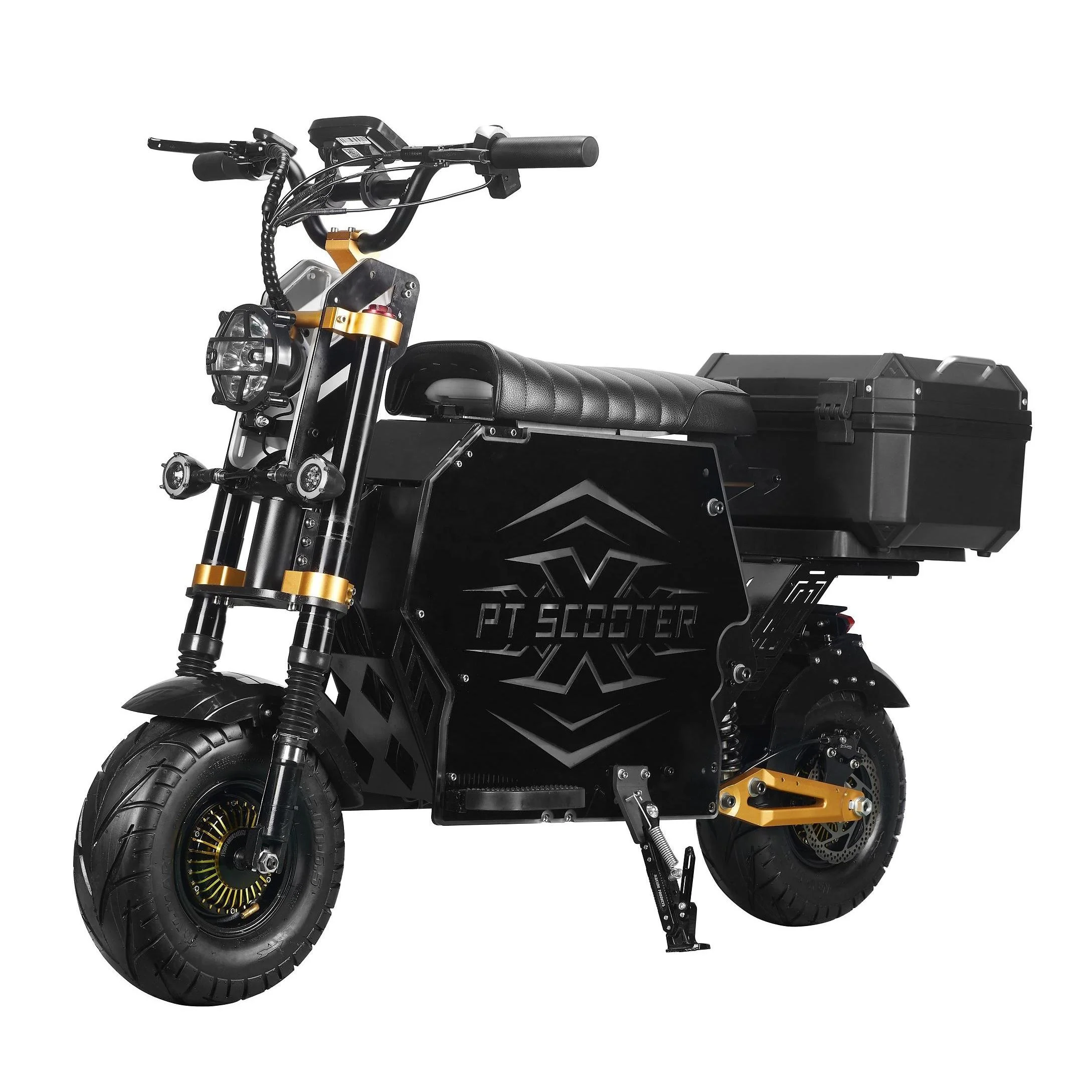 GT-M6 60v 72v Fast 10000w E scooter Adult Two Seat Dual Motor Electric Scooter with NFC Unlocked