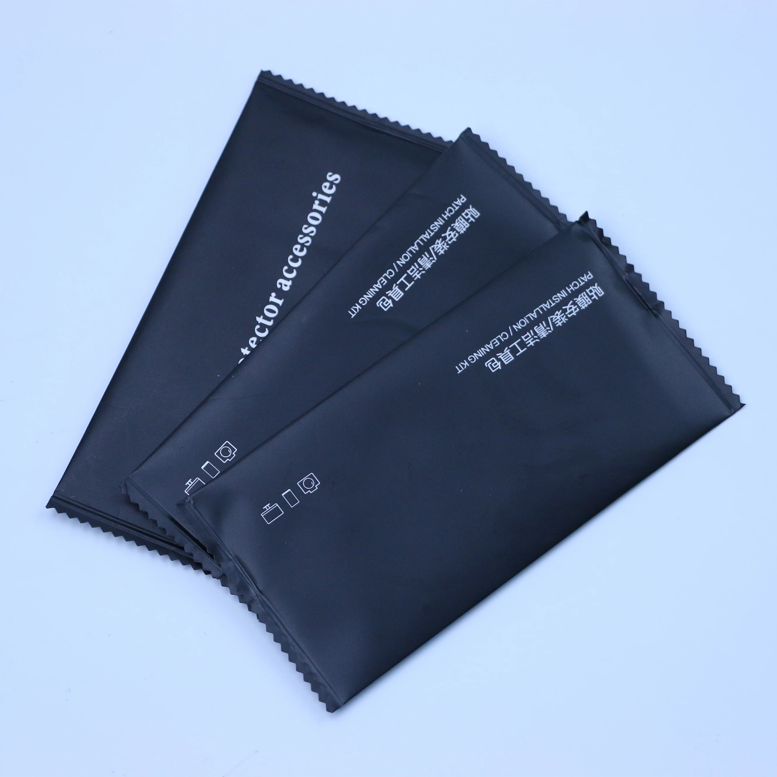 OEM Factory Phone Accessories Tempered Glass Screen Protector Installation Cleaning Kits