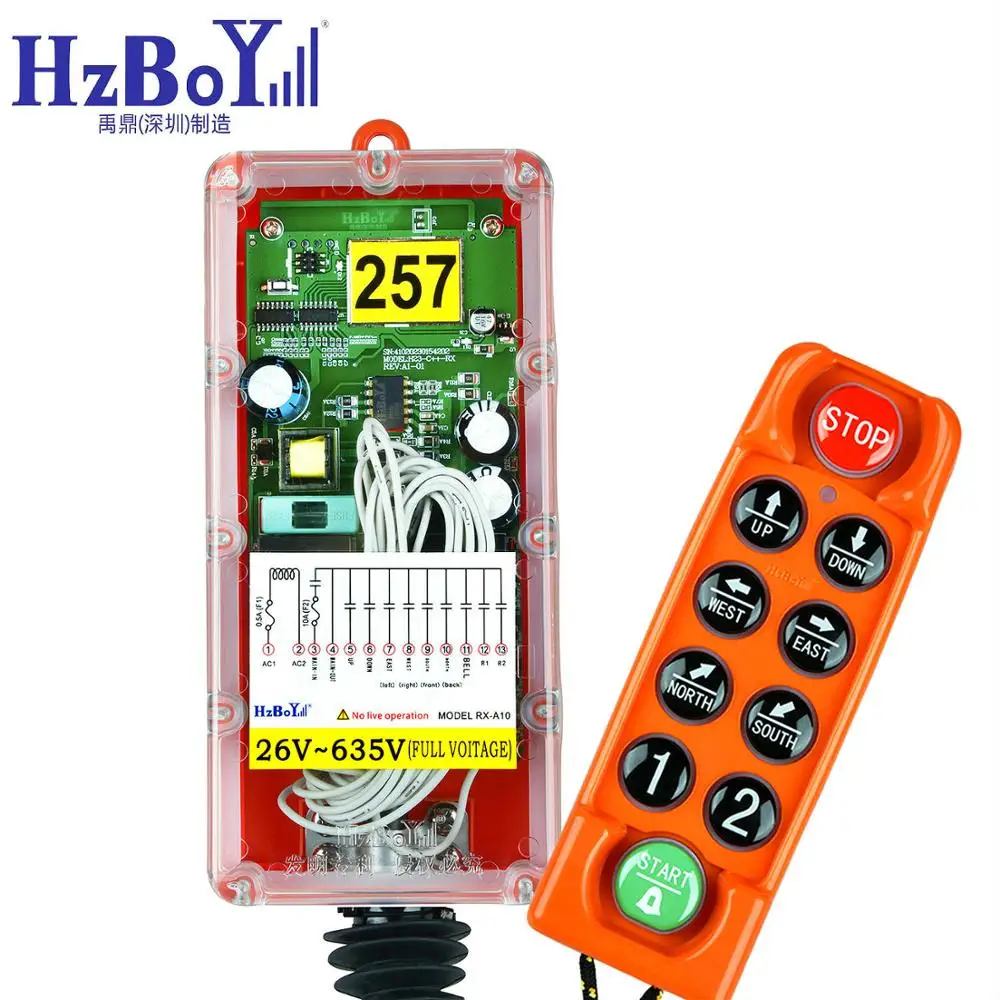High Quality Wireless  universal industrial crane remote control made in China