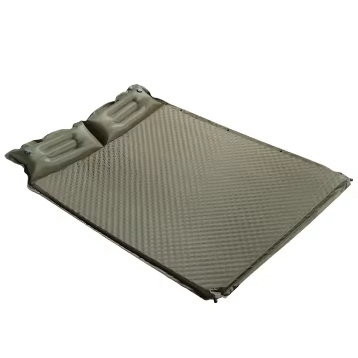 PoeticExist Camping Mat Moistureproof Sleeping Mattress Outdoor Double Splicing Automatic Inflatable Mat Inflatable Bed