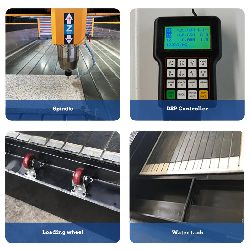 Jinan Leeder Stone Cnc Router Cutting Cnc Bead Making Machine Stone/ Soap Stone Carving Cnc Router Machinery