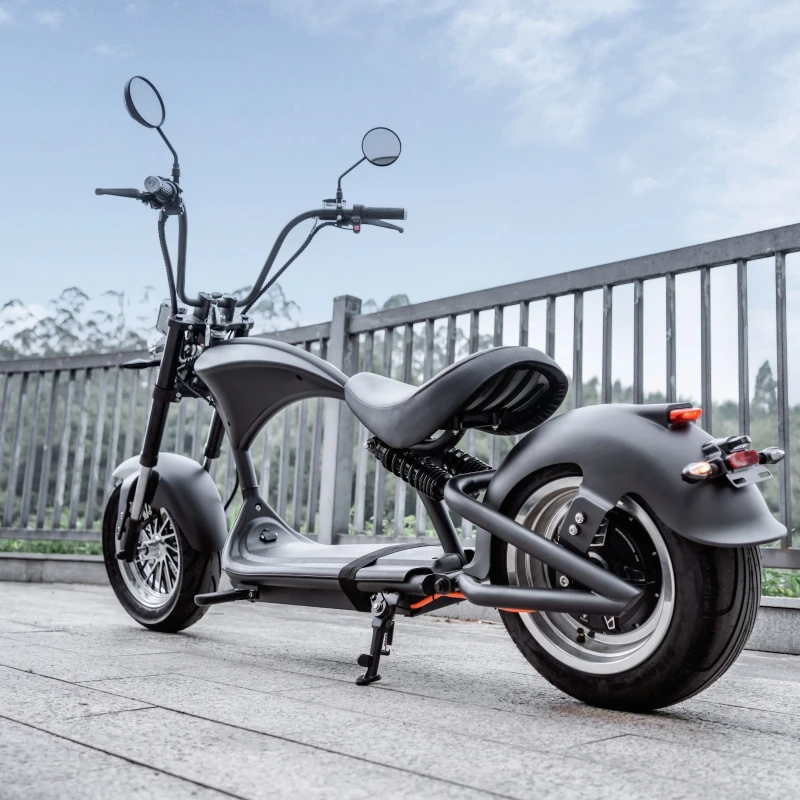 EU Warehouse Mangosteen M1P 2000W Chopper Style E Scooter 2000W 60v 30ah Street Legal with EEC COC