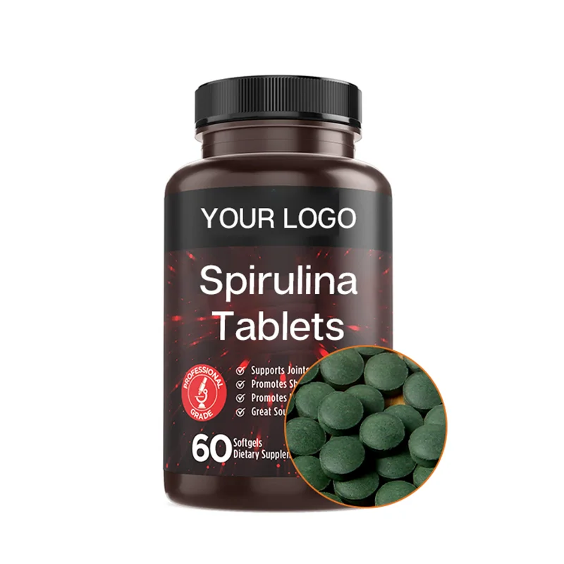 High Quality Healthcare Supplements Organic Spirulina Tablet 250mg