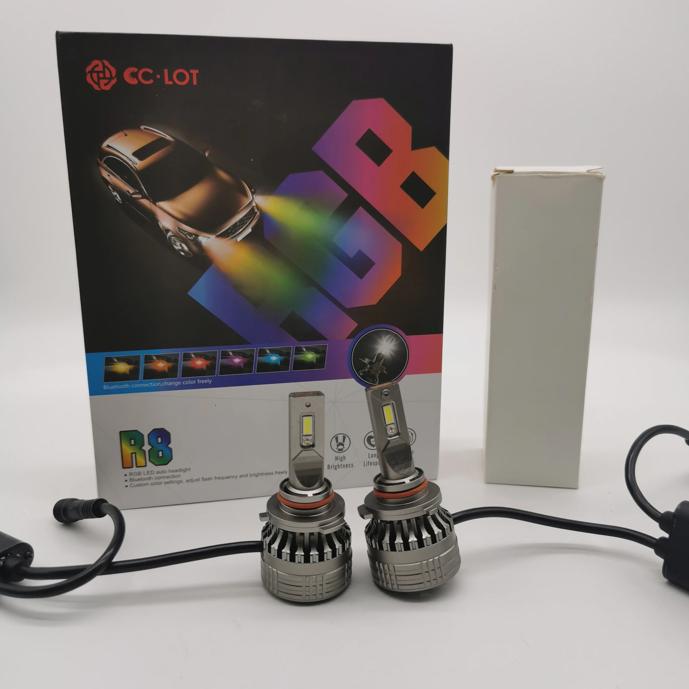 Wholesale Auto Bulb RGB+W 130 Watt 20000lm Bulb 9005 H7 H1 H4 H11 H13 H15 Used Top Selling High Power H3 Cob H4 C