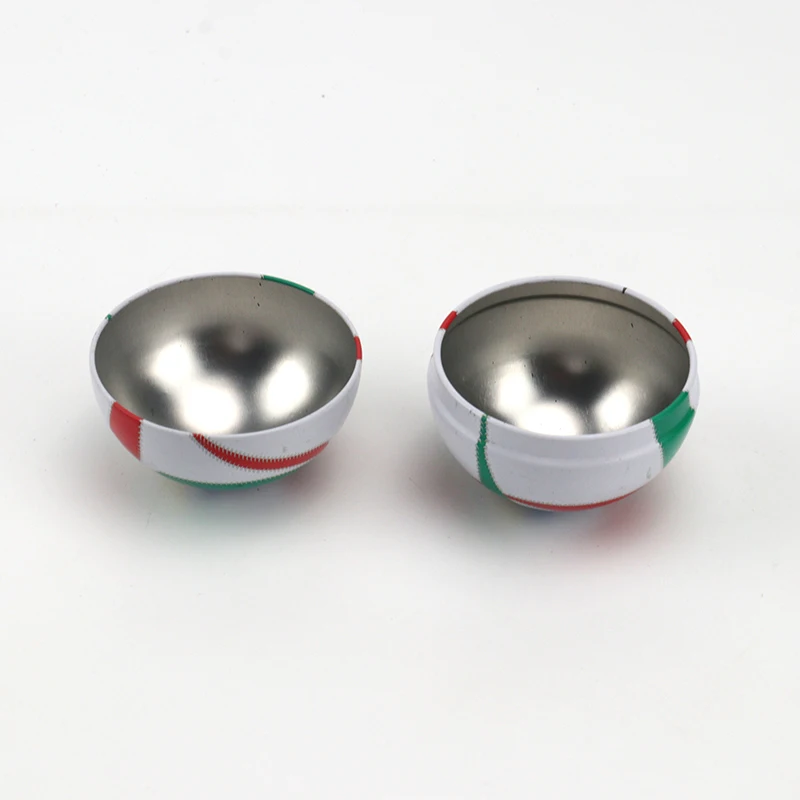 Professional Artist Level Best Quality Christmas Metal Gift Candy Packaging Ball Box