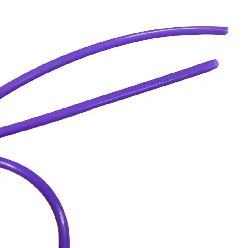 High quality waterproof multi-color custom tube transparent PVC hose tube pipe for wine packaging bags