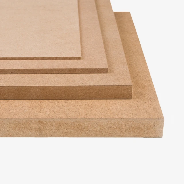 Raw MDF Board Melamine Sheet Fibreboards