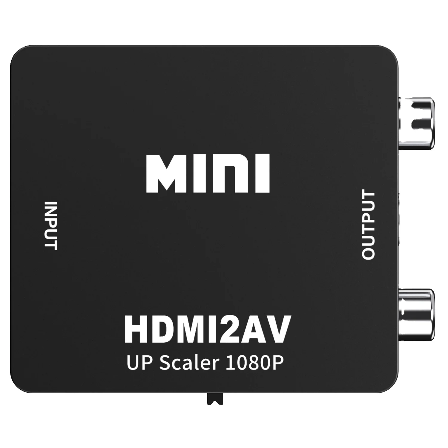 Excellent Quality composite cvbs hdmi2av 1080p hdmi to av converter 3 rca to hdmi video audio adapter for tv ps4