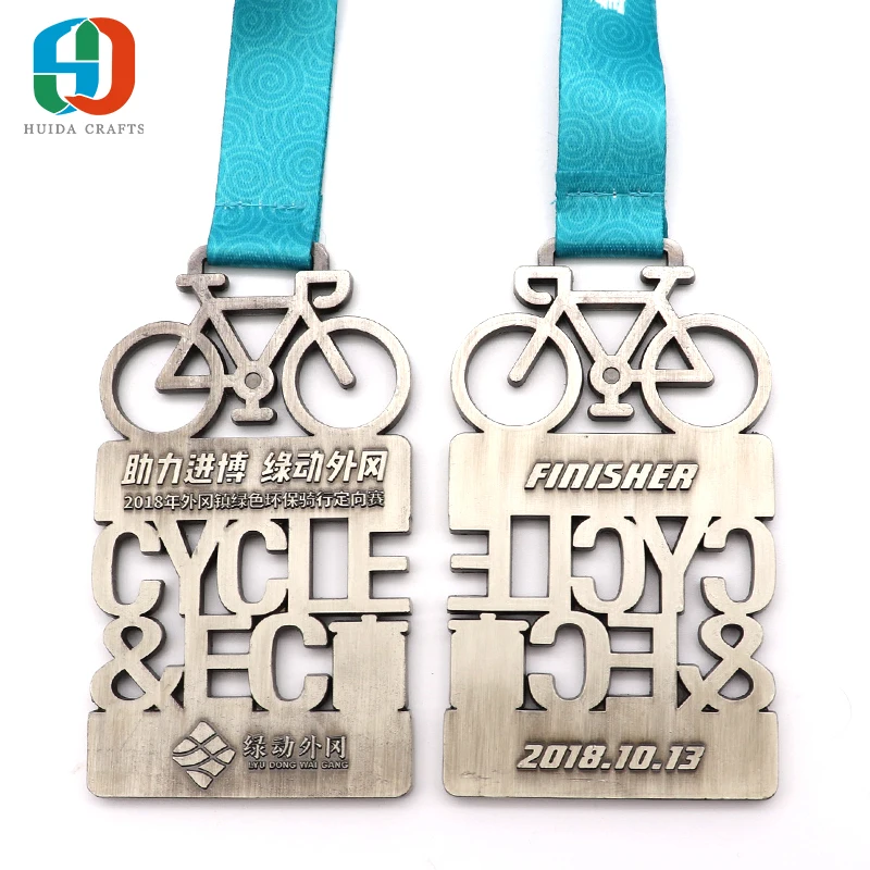 
Custom Bronze Metal Medal Sports Military Soccer Swimming Spinning Trophies And Medals China 