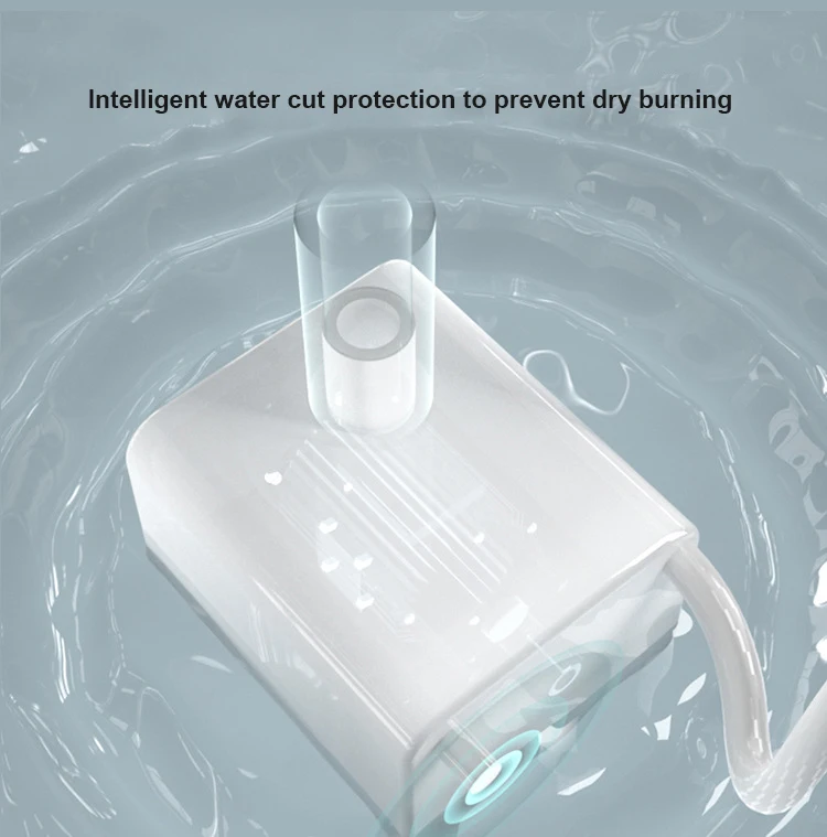  Водяной фонтан HMS Travel Go Out автоматическая помпа с 2 л светодиодами Usb для домашних животных кошек собак автоматическое