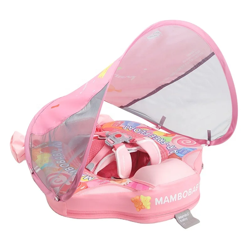 Mambobaby Baby Float Non-inflatable Baby Swimming Ring Floating Air Free Best Gift Swimming Pool Ring for Newborns and Toddlers