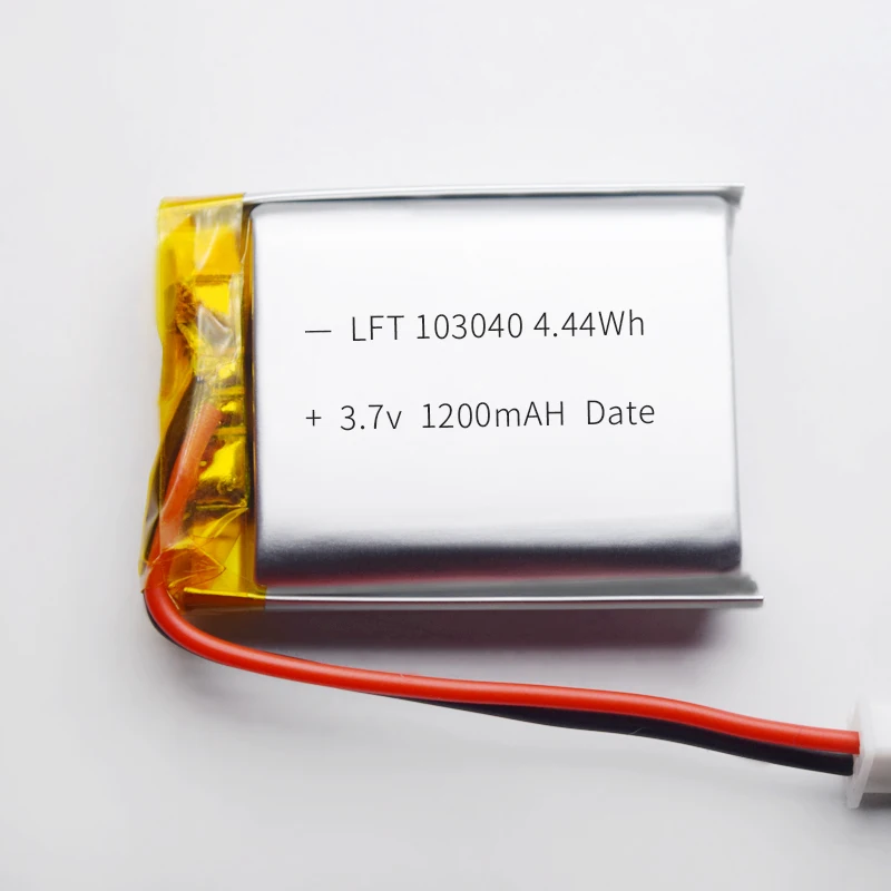 Rechargeable Flexible customized 3.7v 1200mah lipo 103040 battery for POS terminal