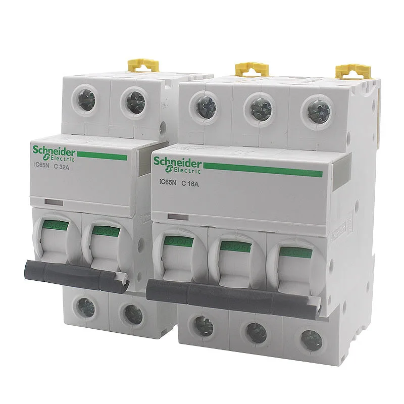 Новый автоматический выключатель MCBs EasyPactiC65H DC 2P C63A A9N28263 Schneider небольшой Выключатель