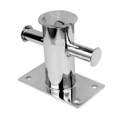 Boat accessories marine bollard ss 316 single cross bollard