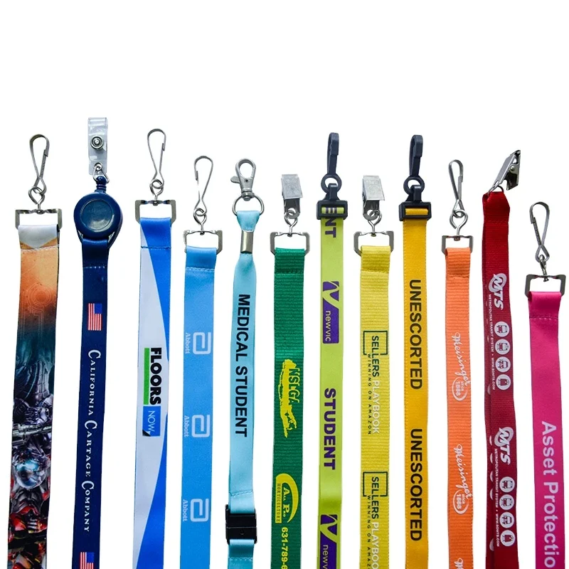 Bestom Id Card Holder Lanyards with Logo Design Custom Strong Id Badge Neck Lace