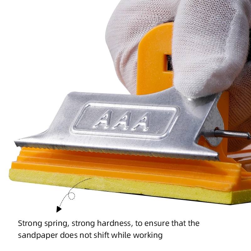 Abrasive Sand Paper Hand Sander Sanding Block Wet And Dry Abrasive Tools Sandpaper Holder