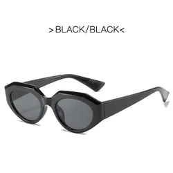 newest plastic cat eye sun glasses uv400 retro metal hinge crystal shades custom logo INS fashion sunglasses