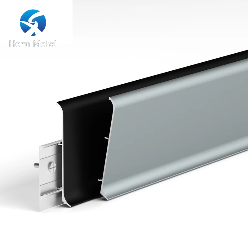 beautiful colors trims aluminium protector white flexible wall base board waterproof primed mdf boards skirting