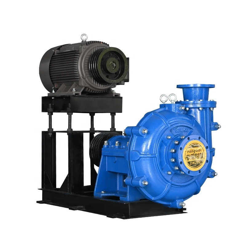 China Factory Price 2 Inch 6Inch Centrifugal Mining Heavy Duty Slag Granulation Slurry  automatic Pump