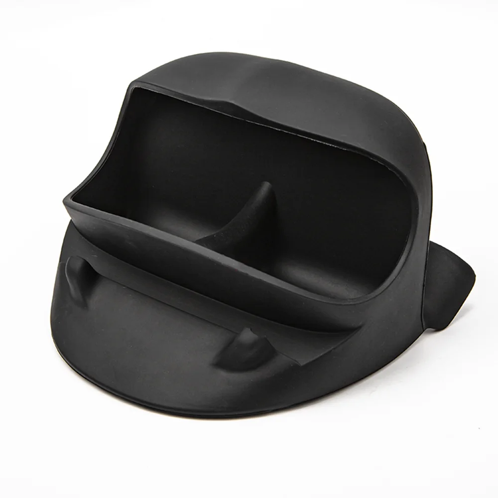 safe foldable tesla mobile stand phone holder car silicone non-slip car mount steering wheel phone holder